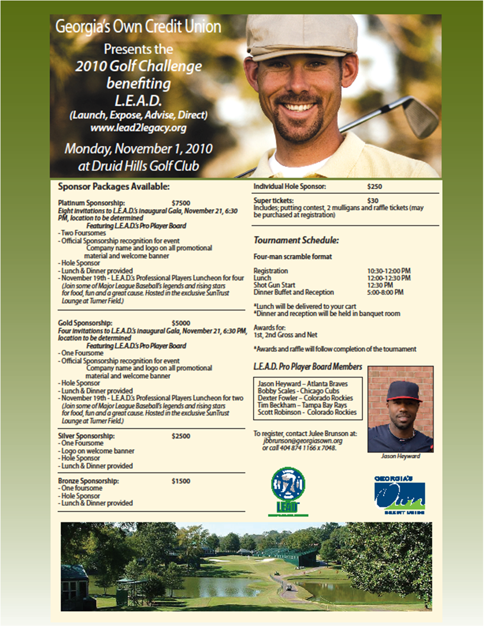 Georgia's Own Credit Union 2010 Golf Challenge Benefiting L.E.A.D.